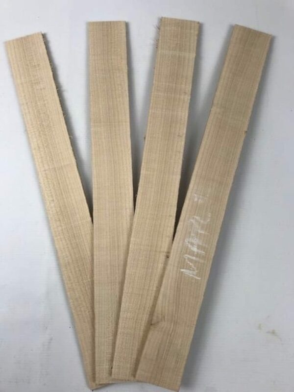 Maple Sawn Cut Veneers - 4 Pieces - 485 x 50 x 3mm