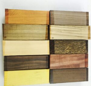 Special Wood Set - Exotic Hardwoods