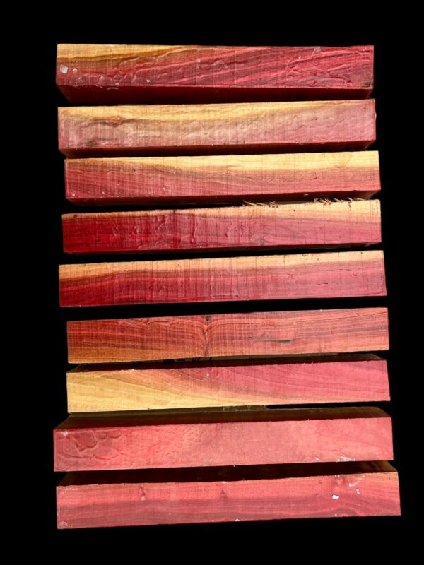 Pink Ivory Turnery Grade - 1.5" x 1.5" x 12" - Image 2