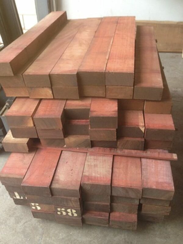 Padauk Lumber - 80" x 6" x 3"