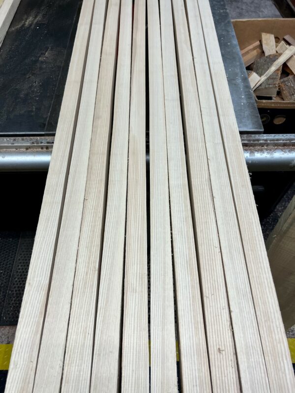 Ash 1.5" x 1.5" x 60" kiln dried