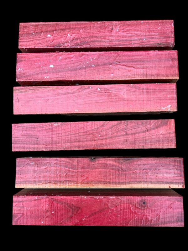 Pink Ivory Turnery Grade - 2" x 2" x 12"