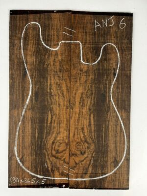 Anjan/ Indian Blackwood- Guitar Top -530 x 365 x 5 mm - ANJ 6