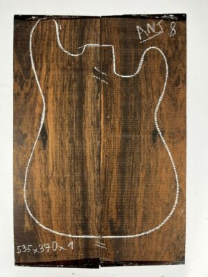 Anjan/ Indian Blackwood- Guitar Top -535 x 370 x 1 mm - ANJ 8