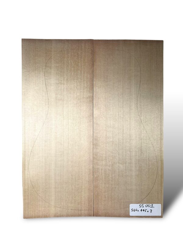 Sitka Spruce guitar top